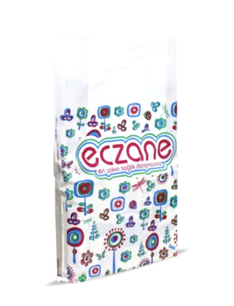 YENİ ÜRÜN Orta Boy 25*35  Bio Eczane Poşeti (25KG)