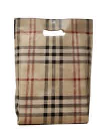 Ekose El Geçme Bez Çanta (YAZISIZ) 30*35 cm