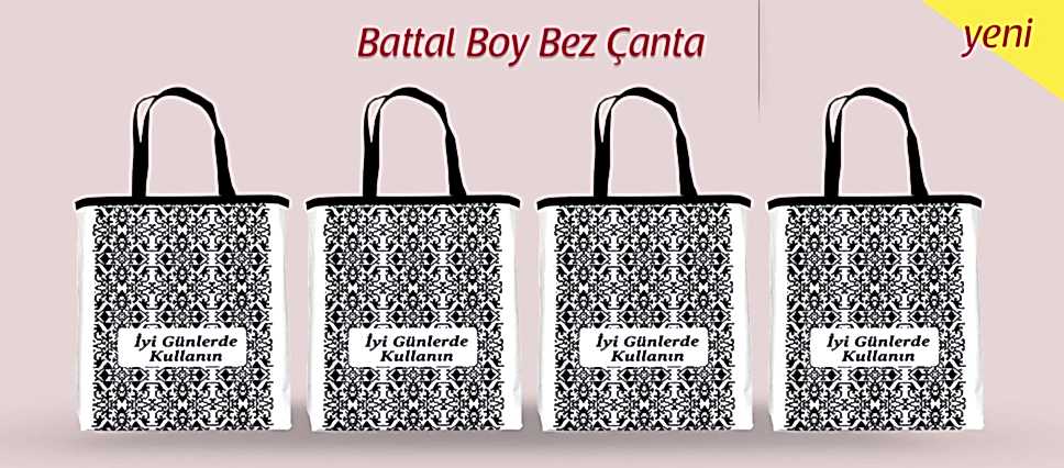 Yeni Battal Boy Bez Çanta