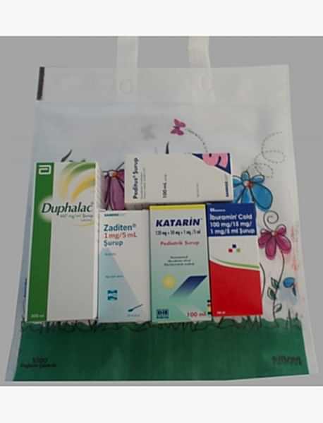 35x40 Büyük Boy Kendinden Saplı Bez Çanta