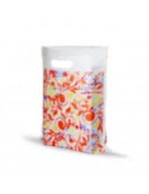 30X35 Küçük Boy Çiçekli Elgeçme Bez Çanta