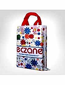 30X35 Küçük Boy Kendinden Saplı Bez Çanta